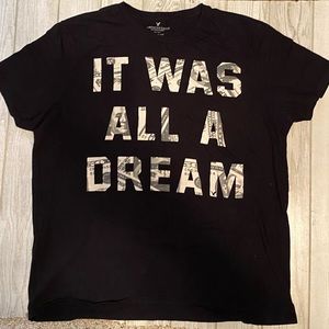 Men’s American Eagle 🦅 black tee. Size XXL